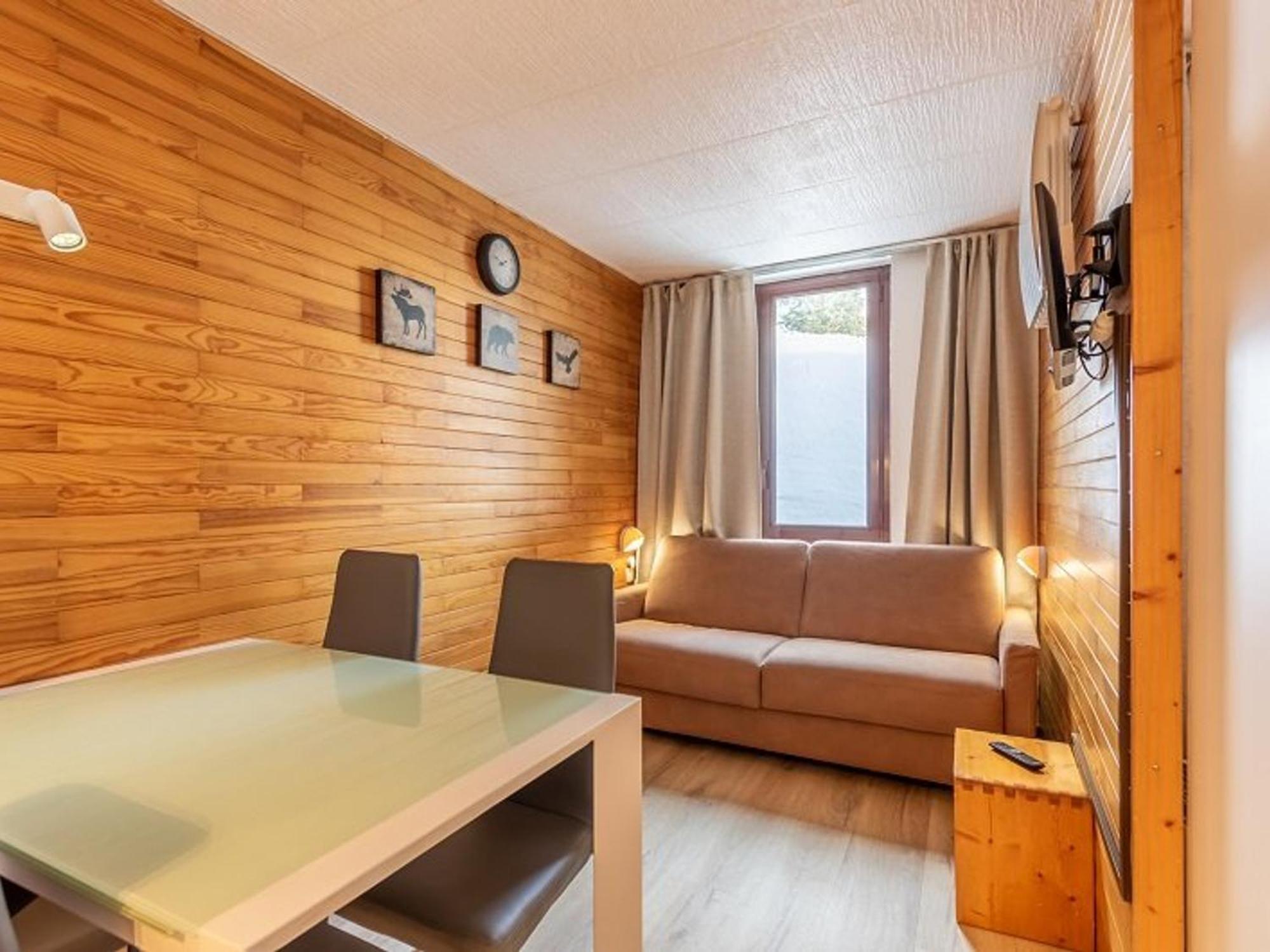 Ferienwohnung Studio Renove Au Coeur De Plagne Bellecote, 4 Pers, Balcon, Proche Telecabine - Fr-1-351-65 La Plagne Exterior foto